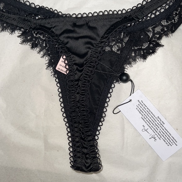 For Love and Lemons Faye Lace THONG Panty - Picture 5 of 12